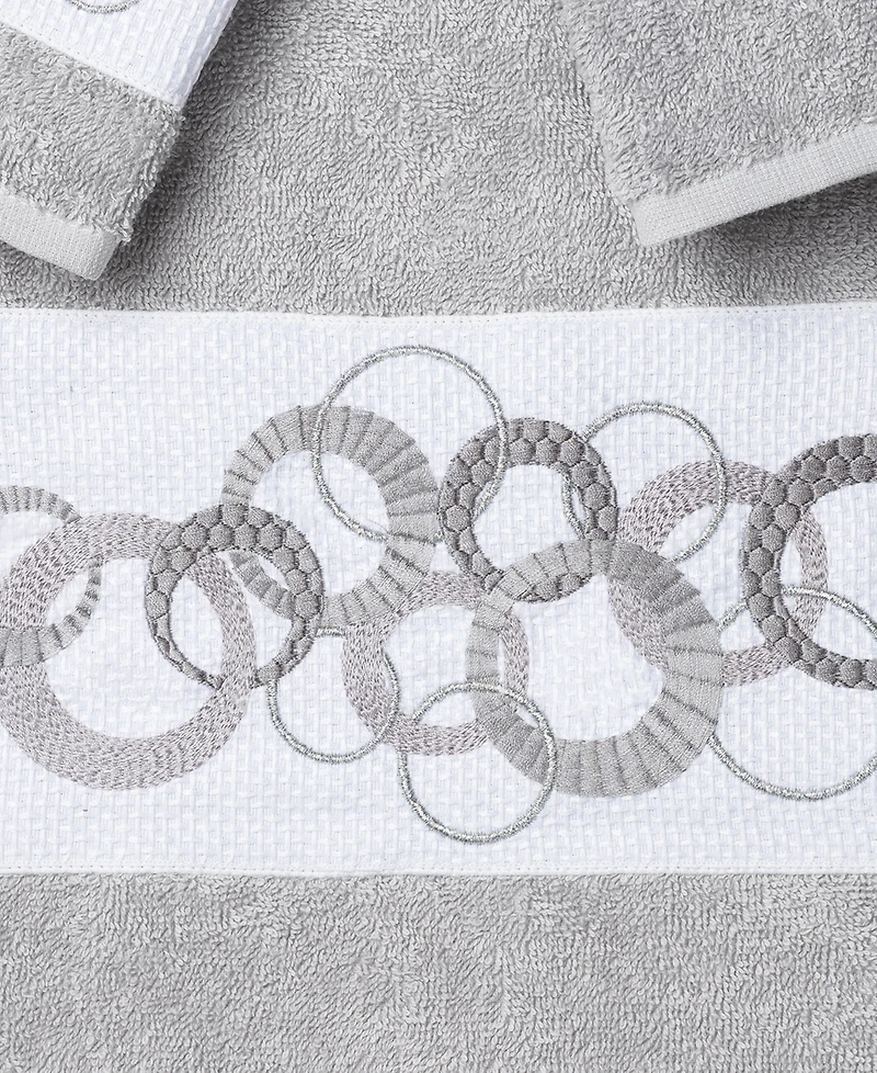 Linum Home Annabelle 3-Pc. Embellished Towel Set