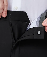 Haggar Men's Premium Comfort Slim-Fit Performance Stretch Flat-Front Dress Pants