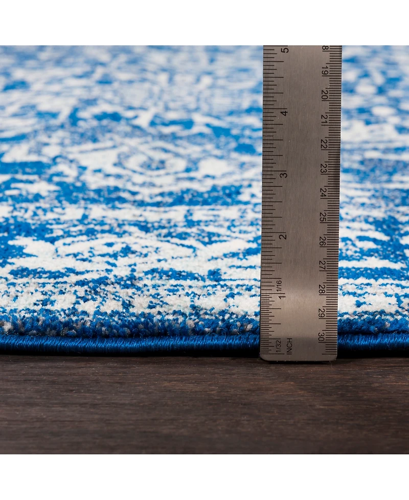 Livabliss Harput Hap-1022 Dark Blue 2'7" x 7'3" Area Rug