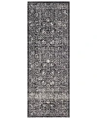 Livabliss Harput Hap-1028 Black 2'7" x 7'3" Area Rug