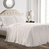 Lush Decor Ruffle Skirt 3 Pc. Bedspread Sets