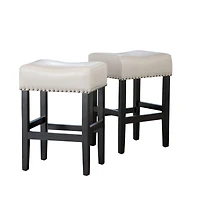 Set of 2 Lisette Counter Stools