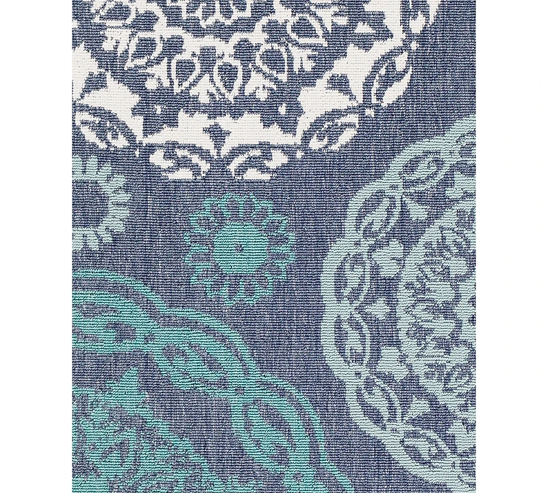 Livabliss Alfresco Alf-9666 Charcoal 2'3" x 4'6" Area Rug, Indoor/Outdoor