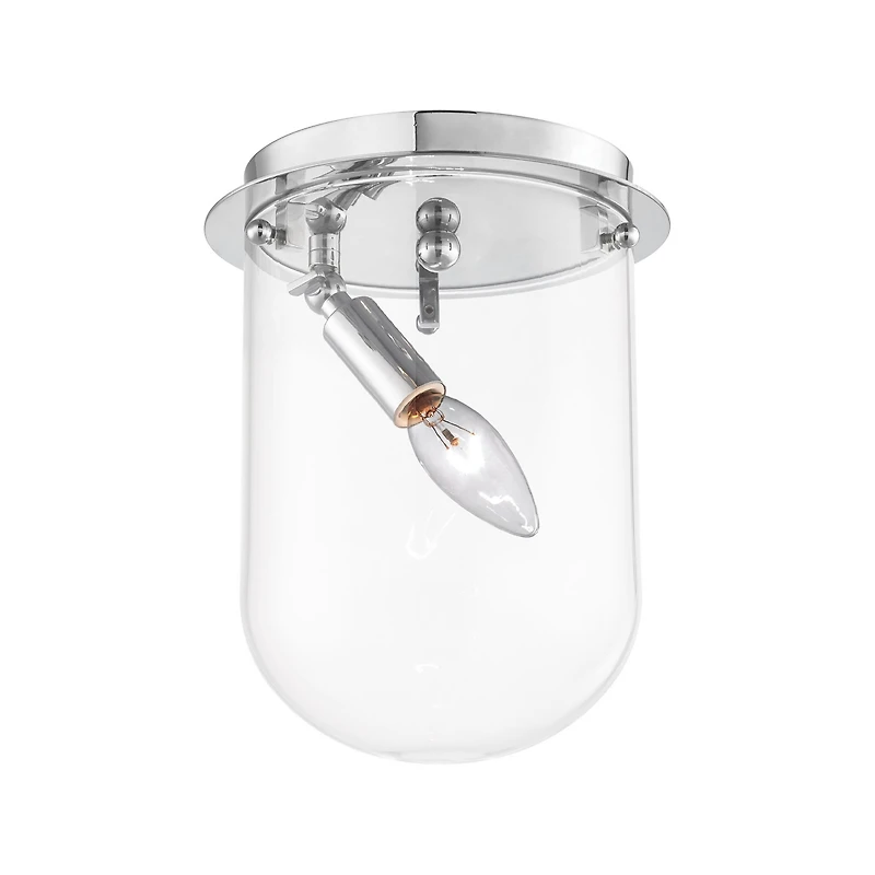 Lightway 1 Light Flush in Polished Chrome