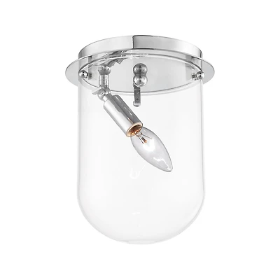 Lightway 1 Light Flush in Polished Chrome