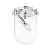 Lightway 1 Light Flush in Polished Chrome