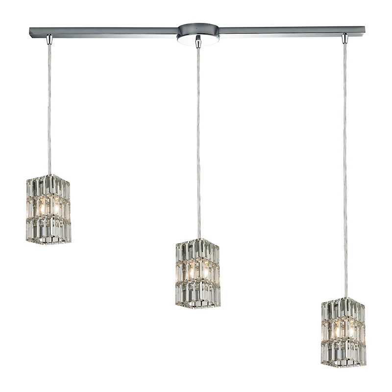 Cynthia Collection 1 light mini pendant in Polished Chrome