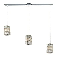 Cynthia Collection 1 light mini pendant in Polished Chrome