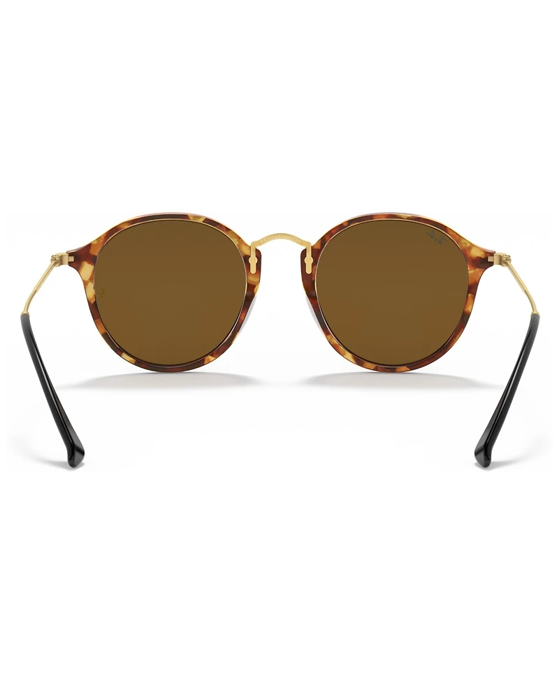 Ray-Ban Sunglasses, RB2447 Round Fleck