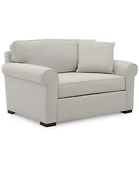 Closeout! Astra 59" Roll Arm Fabric Chair Bed, Created for Macy's
