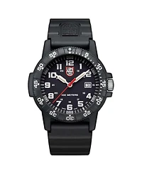 Luminox Men's 0321 Sea Turtle Black Rubber Bracelet Watch