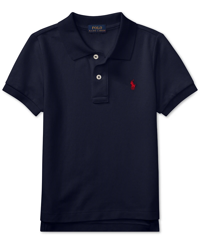 Polo Ralph Lauren Toddler and Little Boys Cotton Mesh Shirt