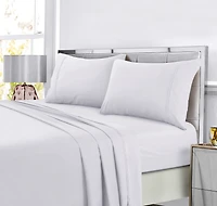 Tribeca Living Super Soft Solid Easy-Care Extra Deep Pocket Sheet Set