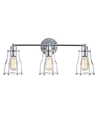 Jonathan Y Evelyn 3-Light Metal Vanity Light