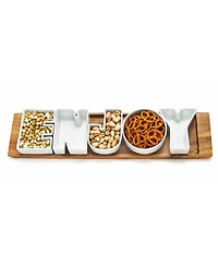 The Cellar Words Enjoy Serving Set, Created for Macy's