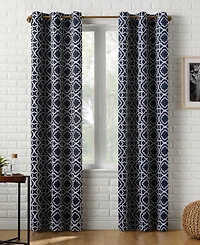 Barnett Trellis Blackout Grommet Curtain Panel