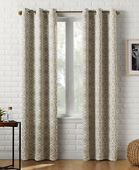 Barnett Trellis Blackout Grommet Curtain Panel