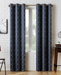 Kenwood Chevron Blackout Grommet Curtain Panel