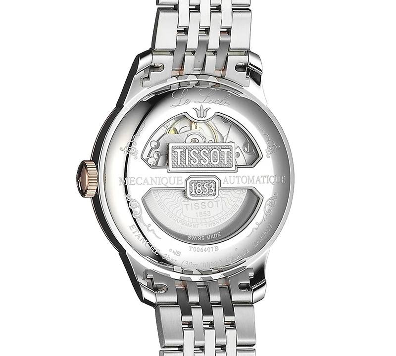 Tissot Men's Swiss Automatic Le Locle Two-Tone Stainless Steel Bracelet Watch 39mm