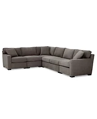 Radley 5-Pc. Fabric Sectional Sofa, Created for Macy's