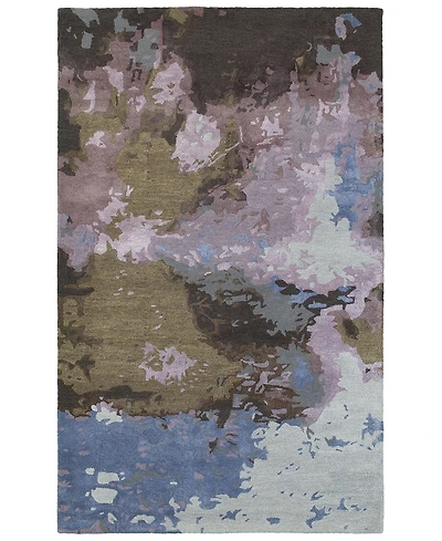 Oriental Weavers Galaxy 21901 Blue/Purple 5' x 8' Area Rug