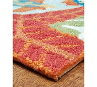 Liora Manne' Ravella 2256 Ocean Scene Blue 2'6" x 4' Indoor/Outdoor Area Rug