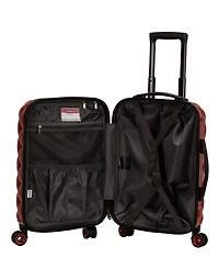 Rockland Quilt 3-Pc. Hardside Luggage Set