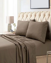 Tribeca Living Egyptian Cotton Sateen 800 Thread Count Extra Deep Pocket Sheet Set