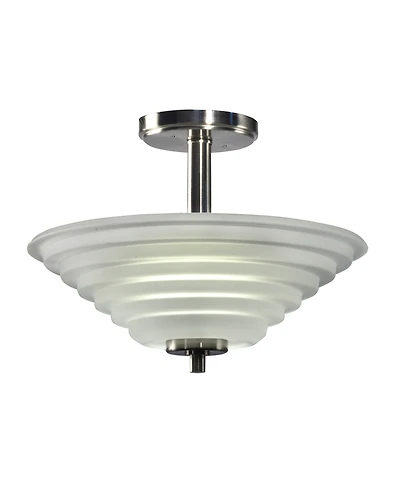 Dale Tiffany Solomon Led Crystal Semi Flush Mount