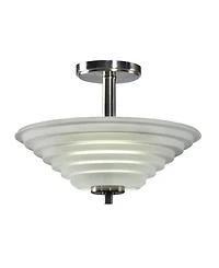 Dale Tiffany Solomon Led Crystal Semi Flush Mount