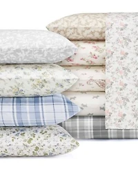 Laura Ashley Cotton Flannel Sheet Sets