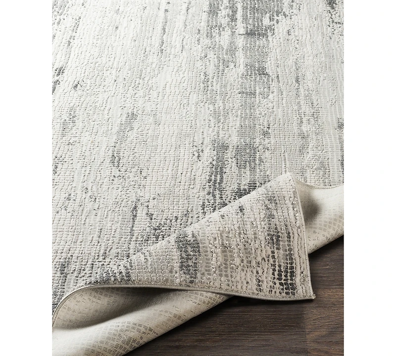 Livabliss Aisha Ais-2304 Medium Gray 9'3" x 12'3" Area Rug