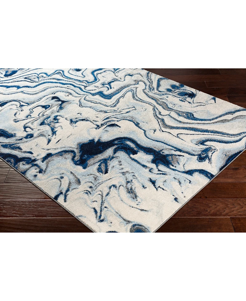Livabliss Chelsea Csa-2320 Dark Blue 7'10" x 10'3" Area Rug