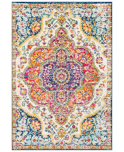 Livabliss Elaziz Elz-2335 Bright Pink 2' x 3' Area Rug