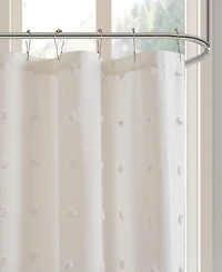 Intelligent Design Brooklyn Pom Shower Curtain, 70" x 72"