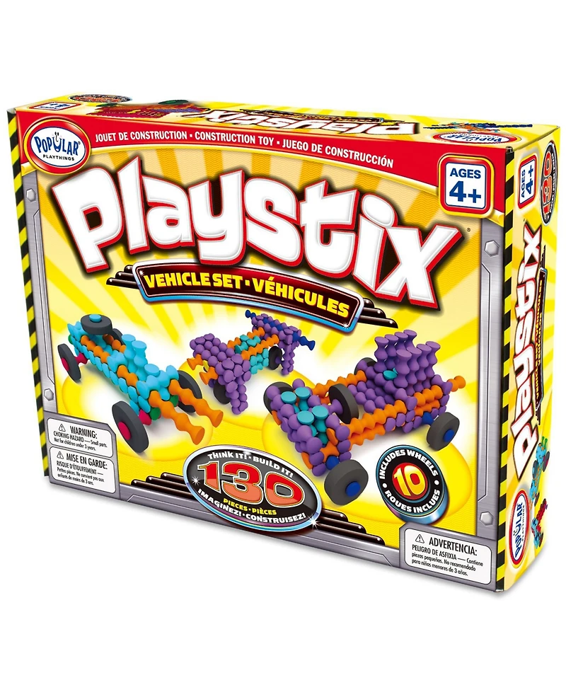 Playstix Vehicles 130 Pieces Set