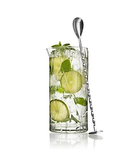 Orrefors City Mixing Glass w/Bar Spoon