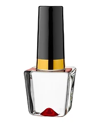 Kosta Boda Make Up Nail Polish Bottle Glass Figurine