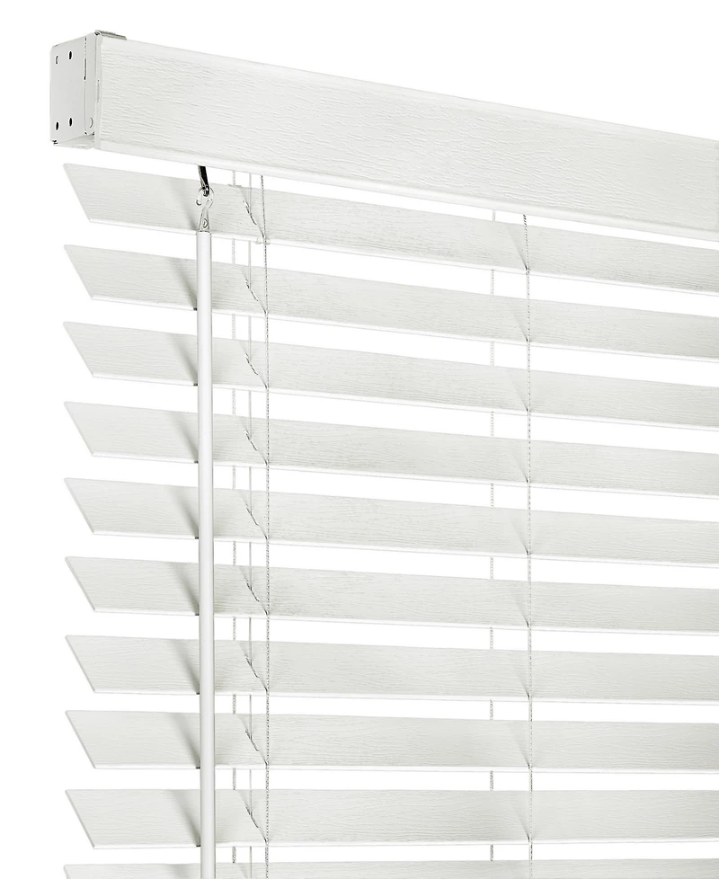 Achim Gii Madera FalsaCordless Faux-Wood 2" Plantation Blind
