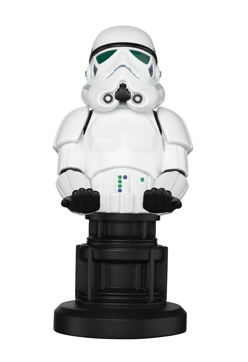 Exquisite Gaming Cable Guy Controller and Phone Holder Star Wars Empires Elite Stormtrooper 8"