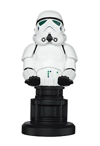 Exquisite Gaming Cable Guy Controller and Phone Holder Star Wars Empires Elite Stormtrooper 8"