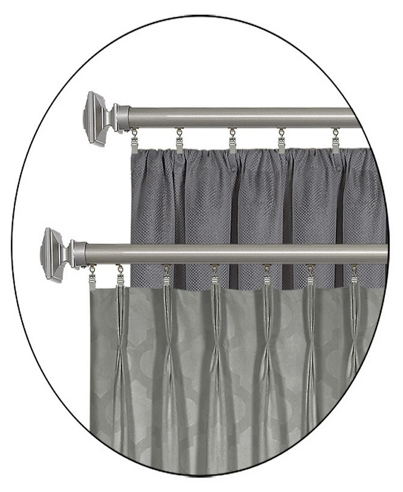 Achim Oxford Innovative TraverseCurtain Rod, 66" - 120"