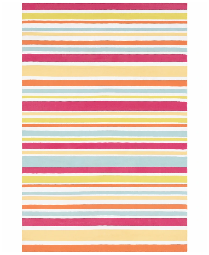 Surya Maritime Mtm-1010 Bright Pink 2' x 3' Indoor/Outdoor Area Rug