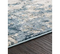 Livabliss Quatro Qua-2303 Denim 6'7" x 9'6" Area Rug