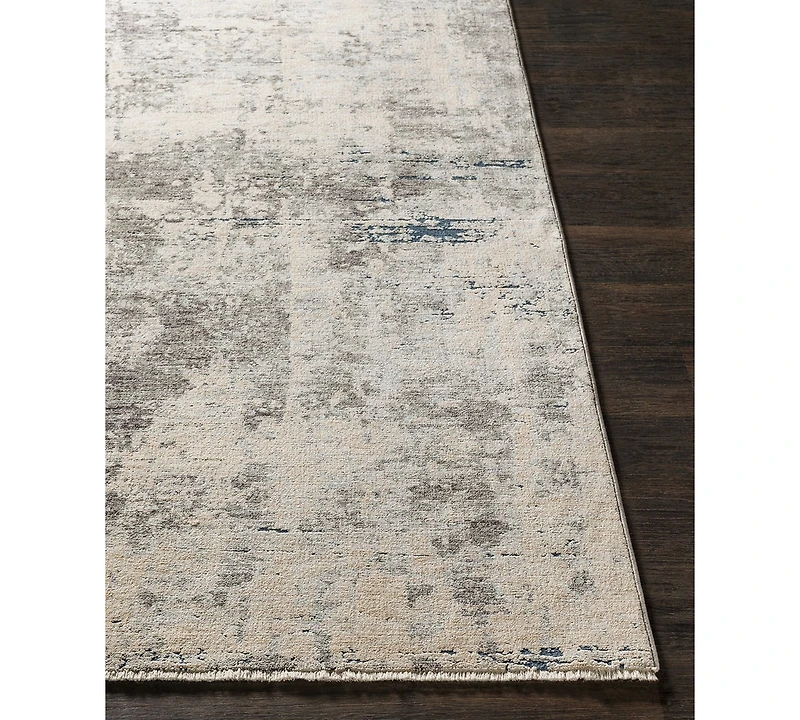 Closeout! Livabliss Presidential Pdt-2301 Medium Gray 3'3" x 8' Runner Area Rug