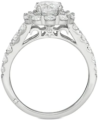 Certified Diamond Bridal Set (4 ct. t.w.) 18k White, Yellow or Rose Gold