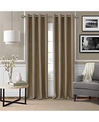 Elrene Home Fashions Cordelia 1" Diameter Adjustable Curtain Rod Set with Globe Ball Finials