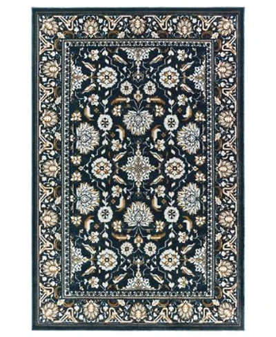 Oriental Weavers Bowen 534l2 Navy Gold Rug