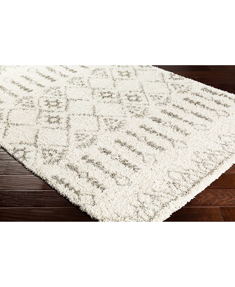 Closeout! Livabliss Serengeti Shag Sgt-2314 Taupe 5'3" x 7'3" Area Rug
