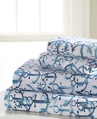 Universal Home Fashions Anchors Sheet Set, Full